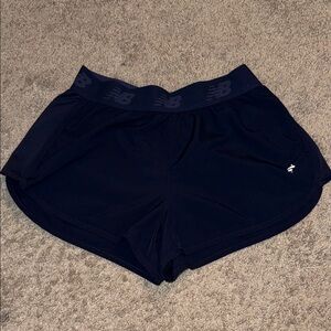 New Balance Women's Navy Athletic Shorts
